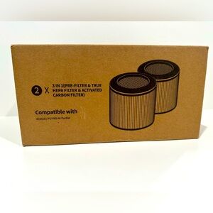 PU-P05/AC201B True HEPA Replacement Filters (2-Pack) NEW